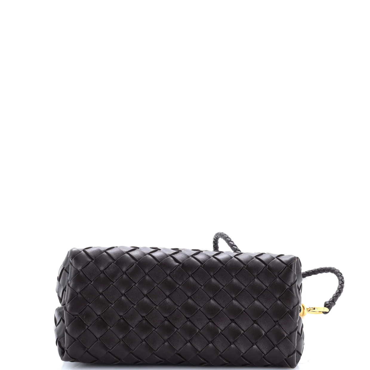 Andiamo Top Handle Bag Intrecciato Nappa Small - Deep Luxury