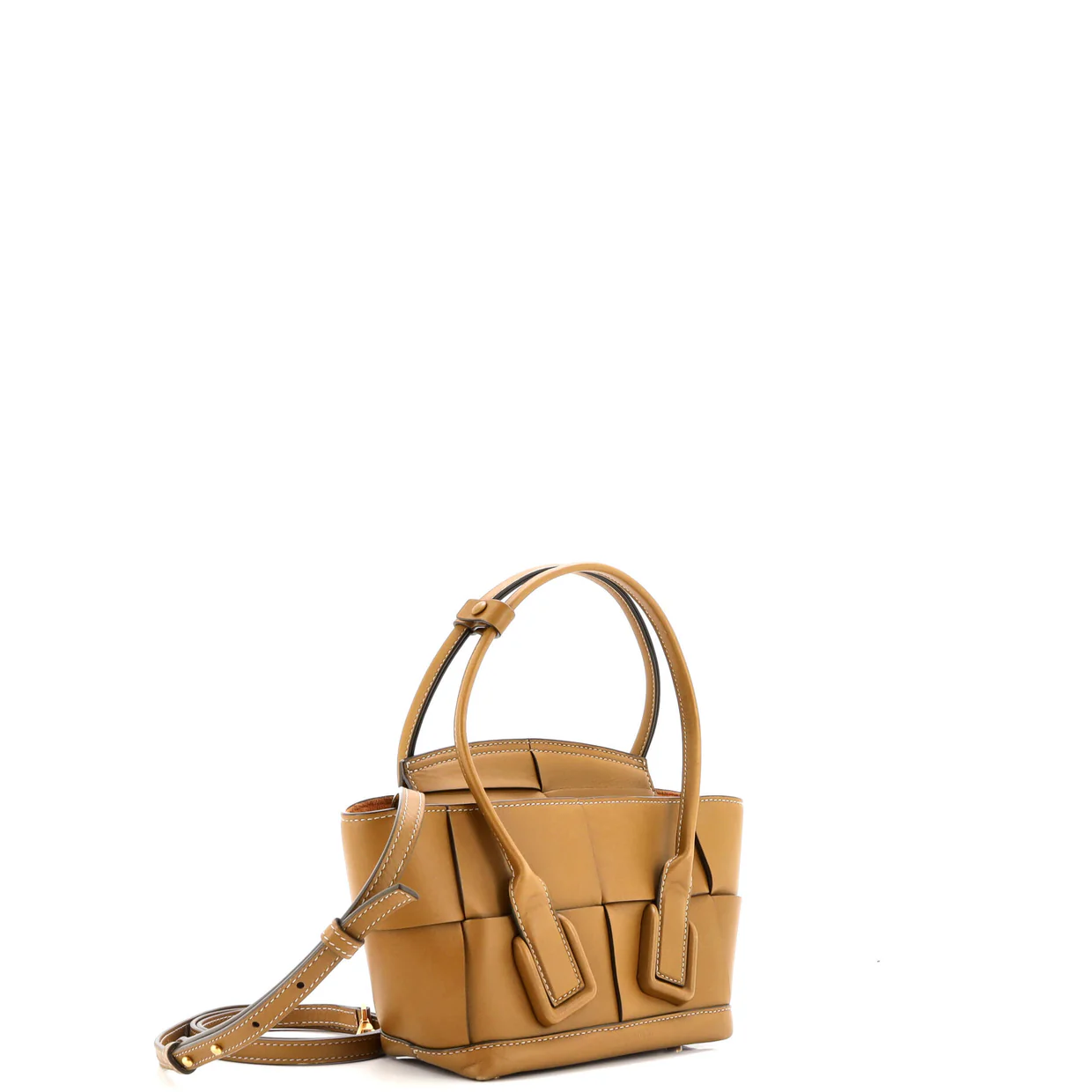 Arco Bag Maxi Intrecciato Leather Mini - Deep Luxury