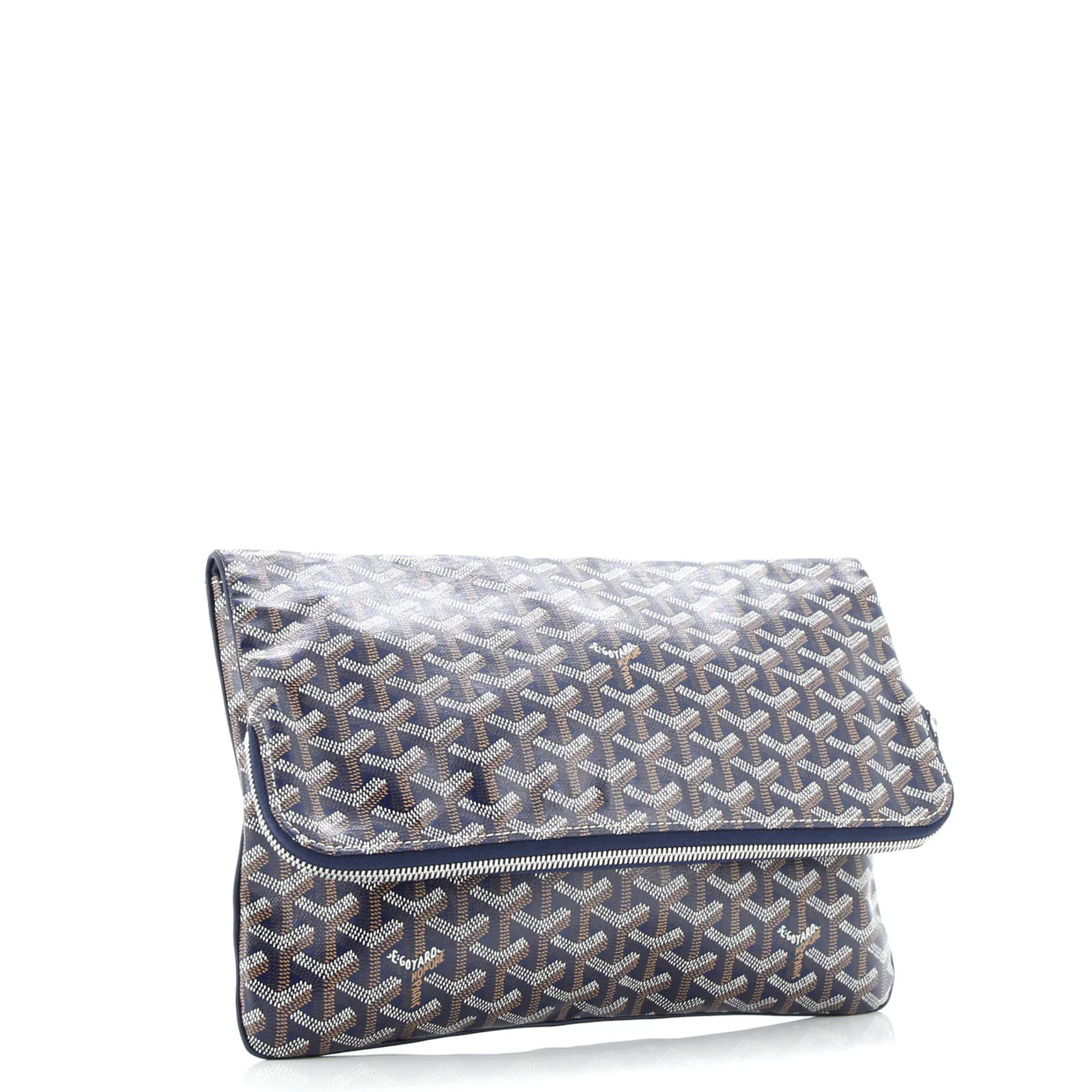 Saint Marie Clutch Coated Canvas - Deep Luxury
