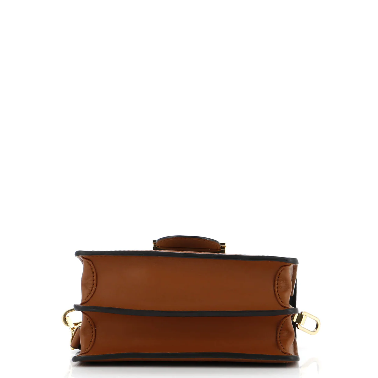 Dauphine Shoulder Bag Taurillon Leather Mini - Deep Luxury