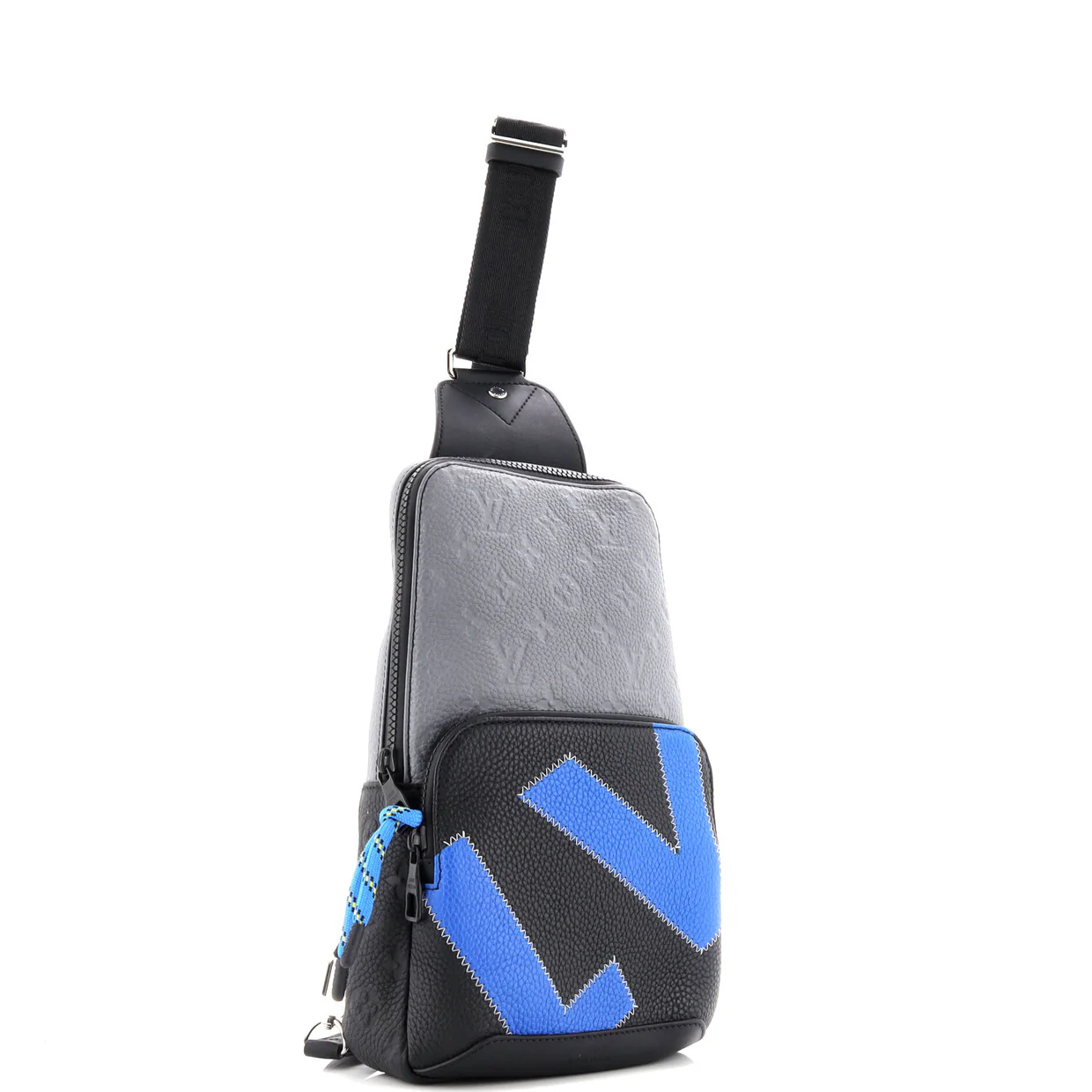 Avenue Sling Bag Daybreak Colorblock Monogram Taurillon Leather - Deep Luxury