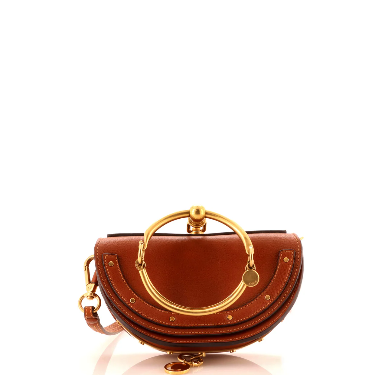 Nile Crossbody Bag Leather Mini - Deep Luxury