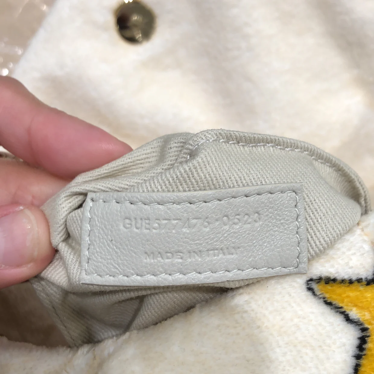 Loulou Puffer Shoulder Bag Quilted Printed Terry Cloth Small - Deep Luxury