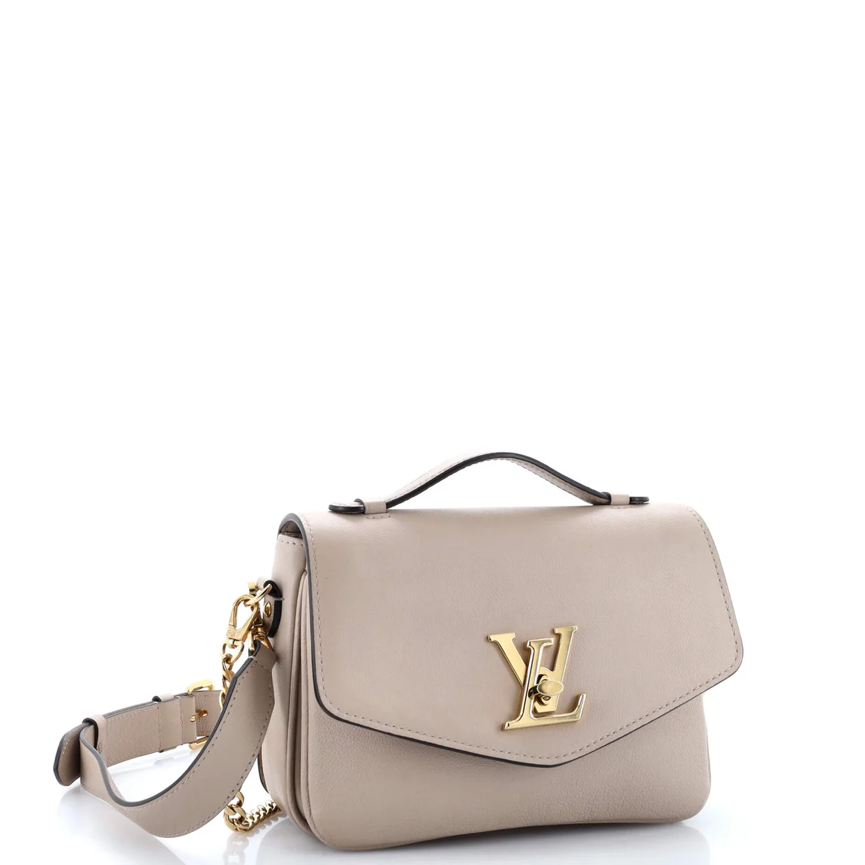 Oxford Lockme Handbag Leather - Deep Luxury