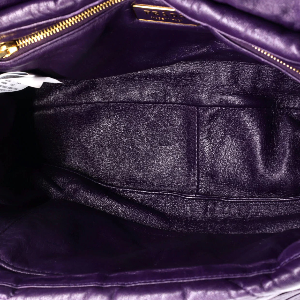 Padded Shoulder Bag Quilted Nappa Leather - Deep Luxury