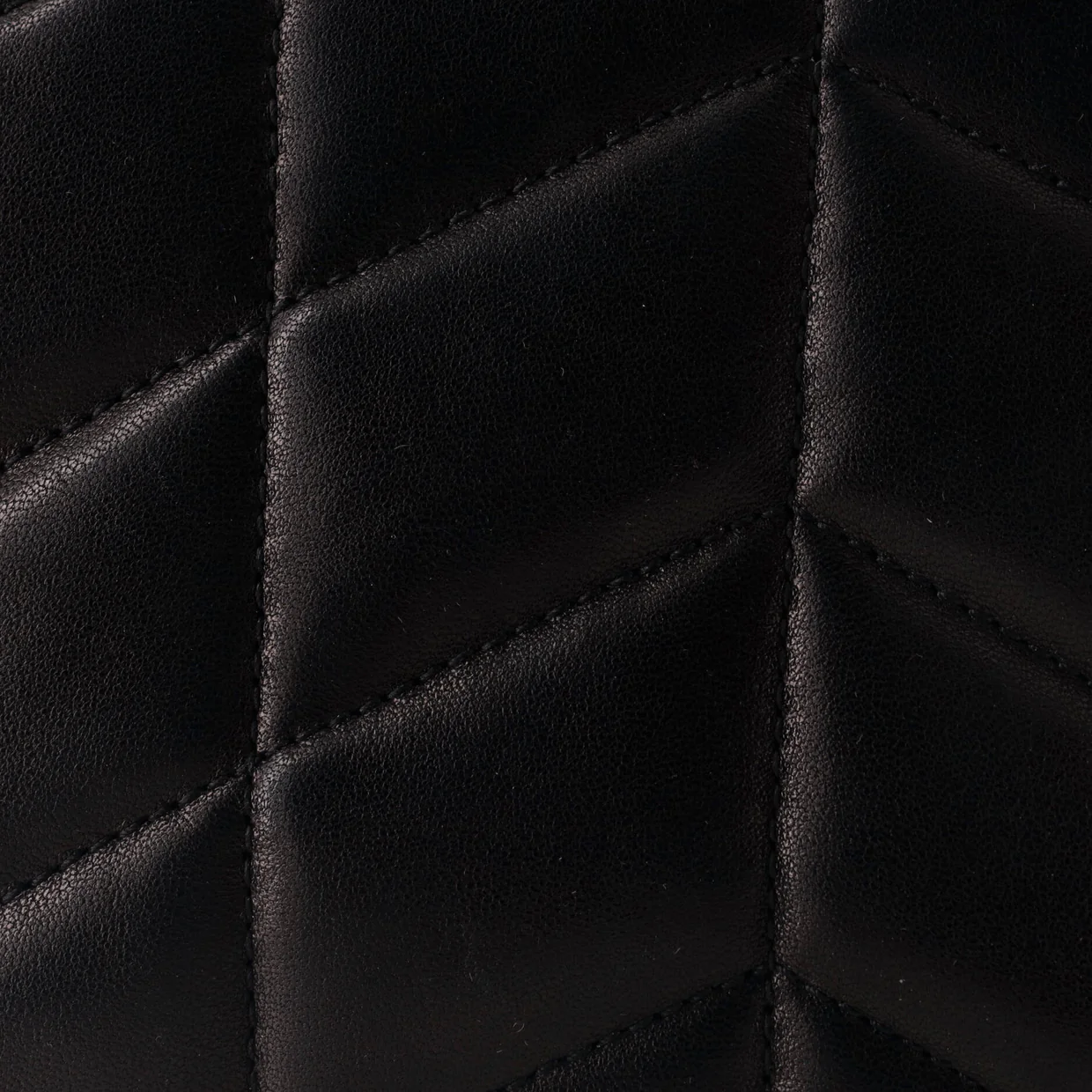 LouLou Puffer Clutch Leather Small - Deep Luxury