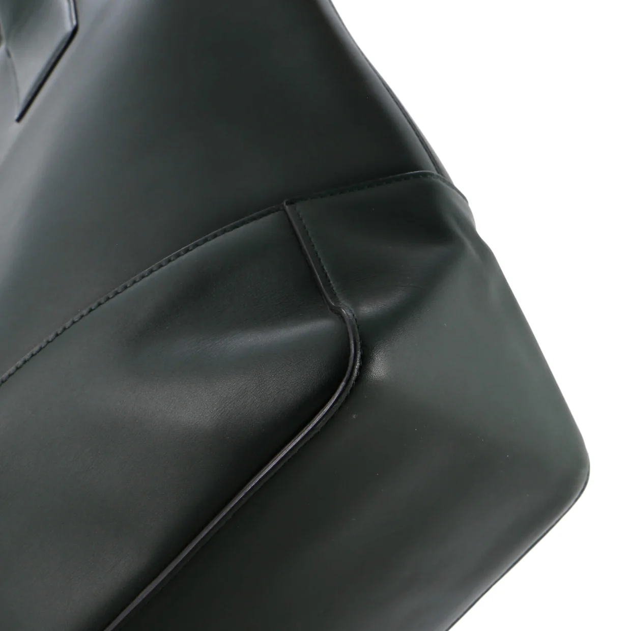 Open Tote Leather Medium - Deep Luxury