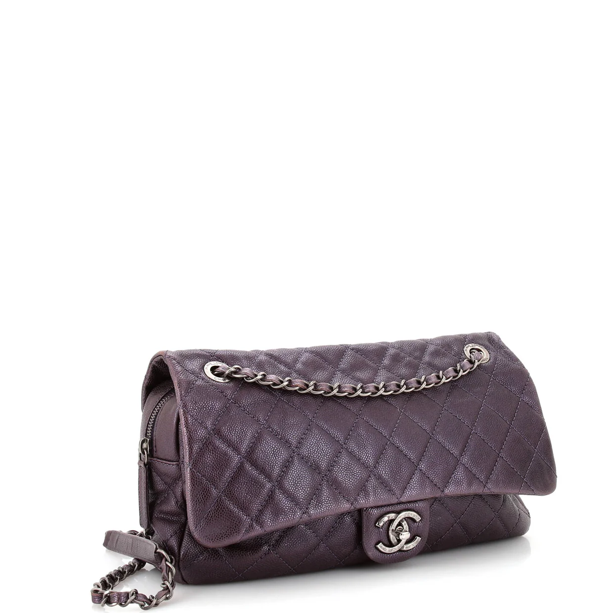 Easy Flap Bag Quilted Caviar Jumbo - Deep Luxury