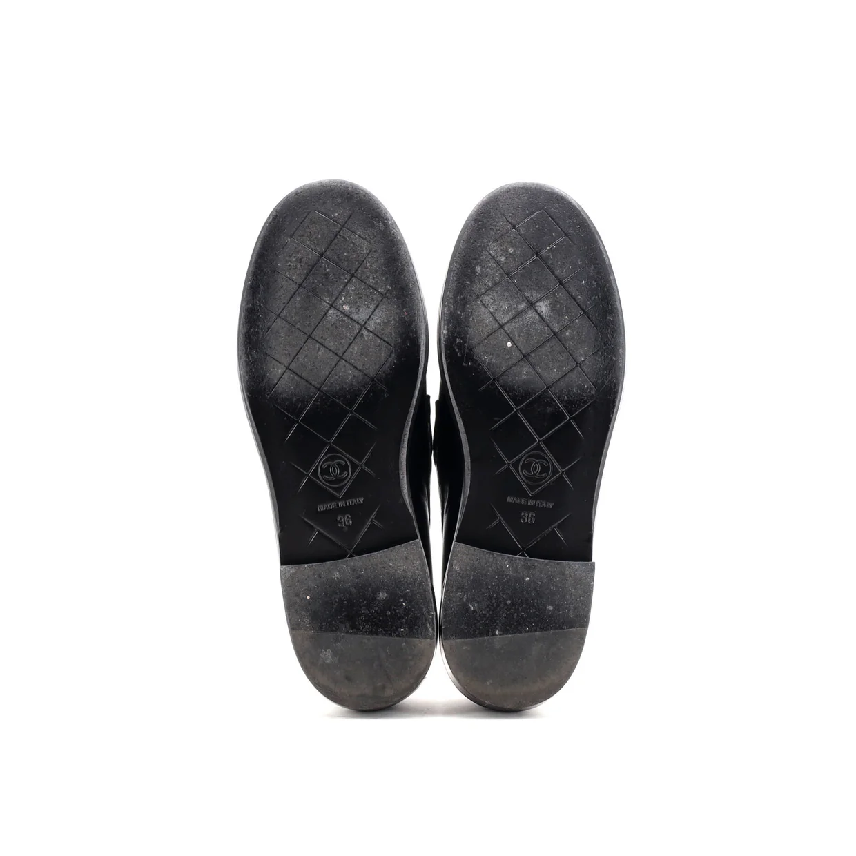Women's CC Loafers Quilted Leather - Deep Luxury
