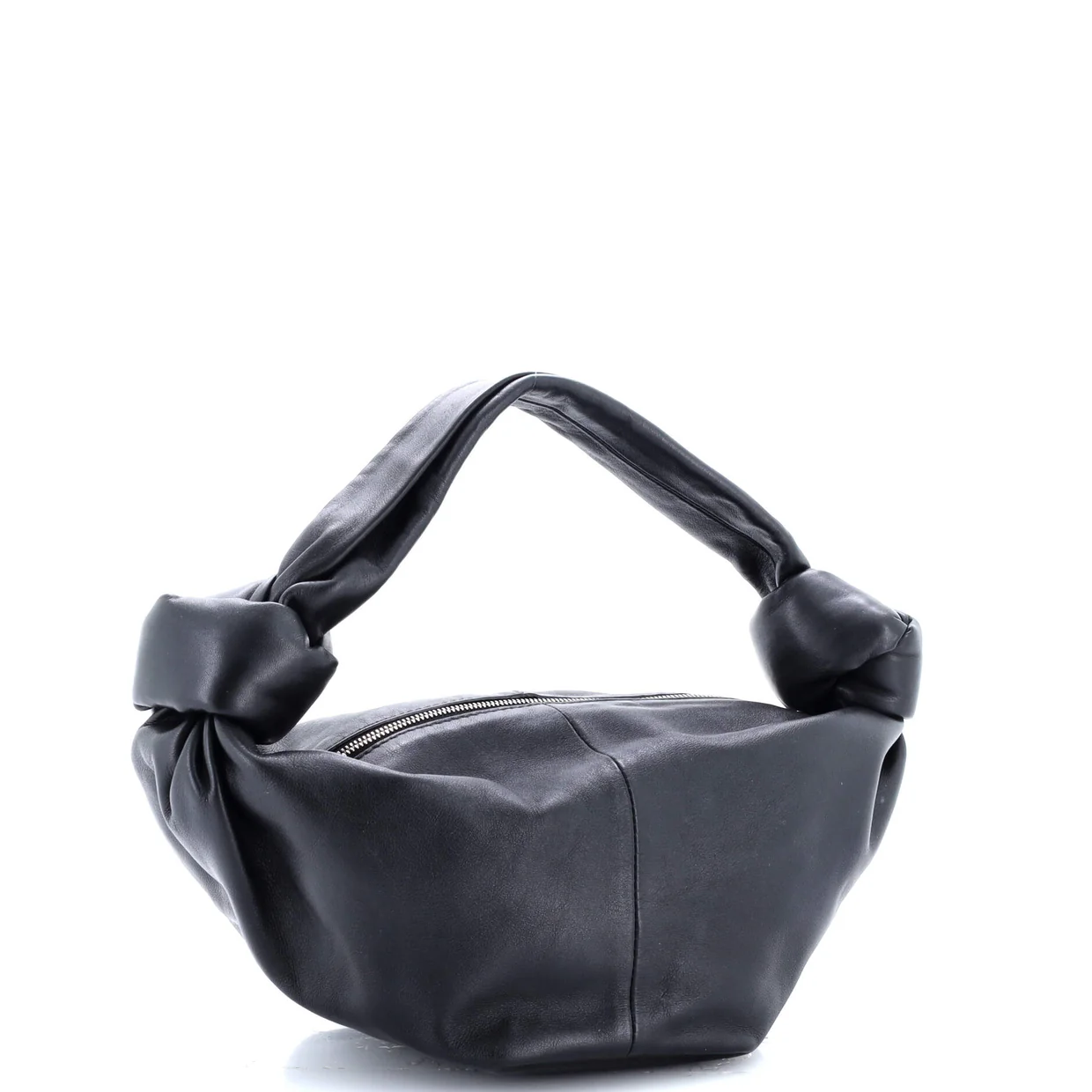Double Knot Hobo Leather Mini - Deep Luxury