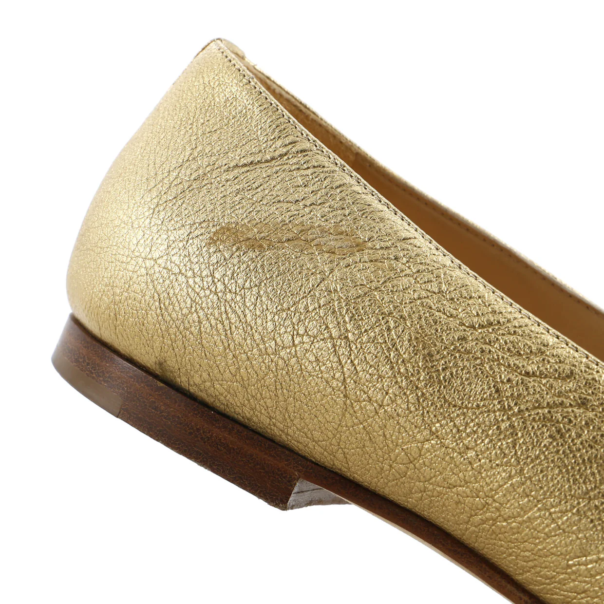 Women's CC Mocassin Loafers Leather with Metal - Deep Luxury