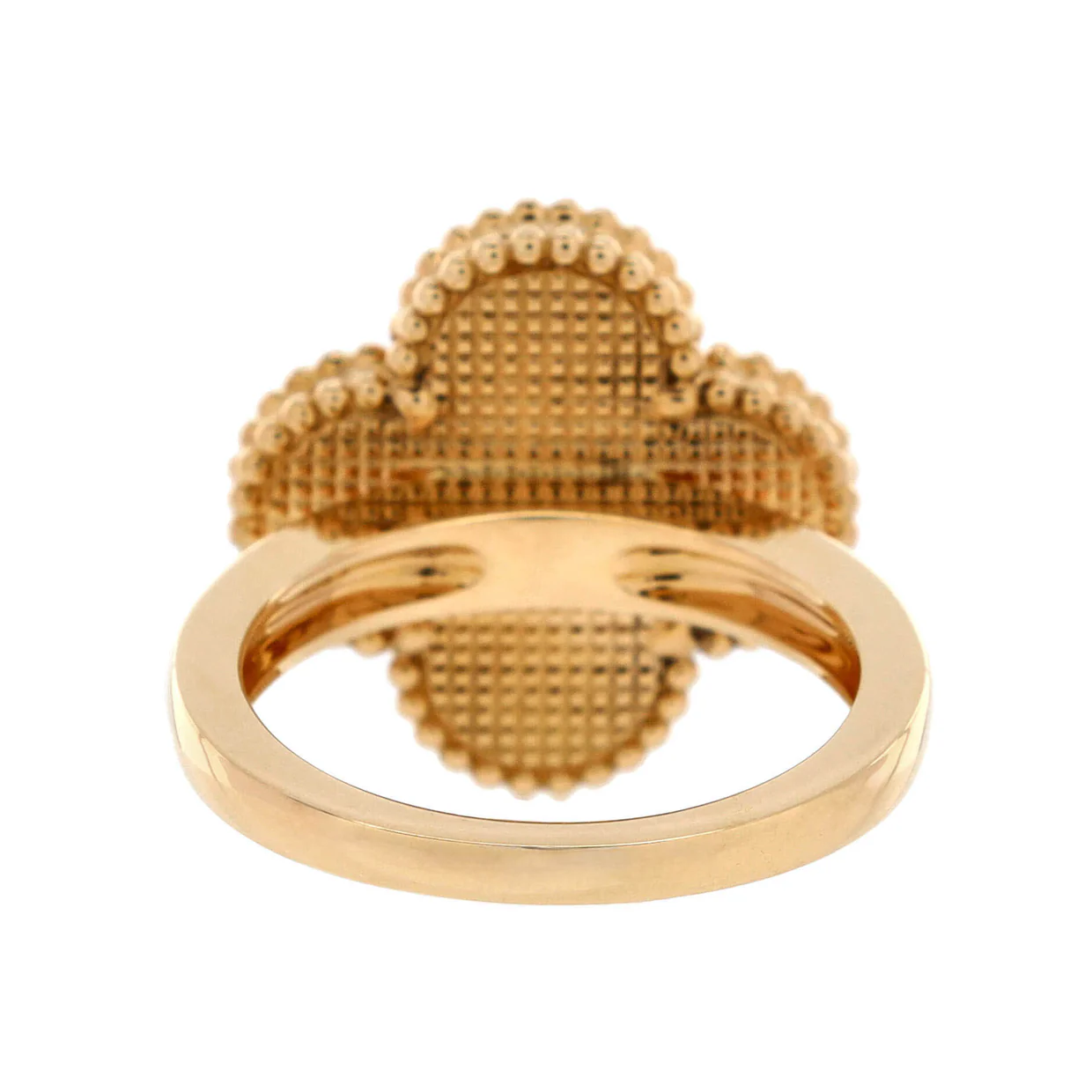 Magic Alhambra Ring 18K Yellow Gold with Mother of Pearl - Deep Luxury