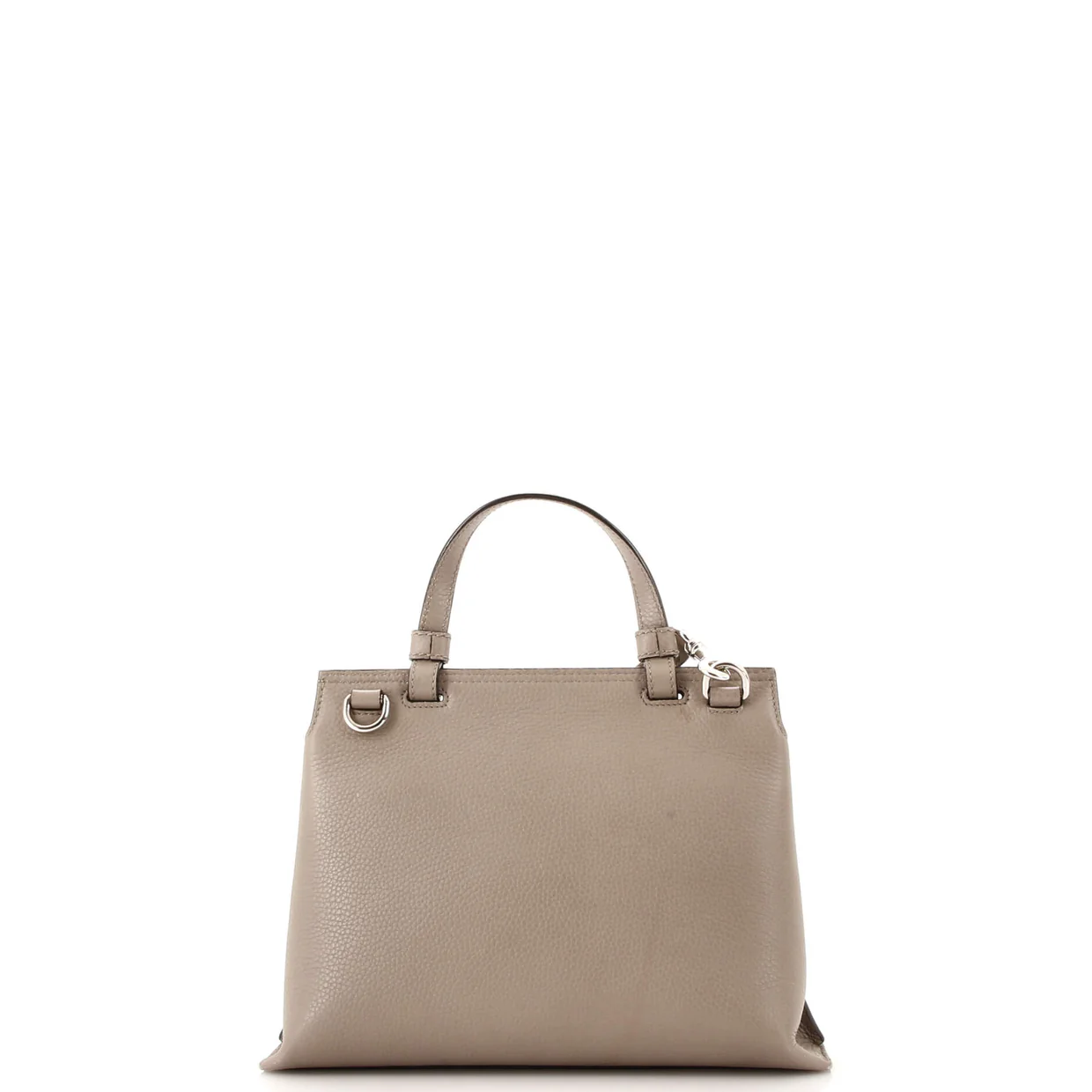 Bamboo Daily Top Handle Bag Leather Small - Deep Luxury