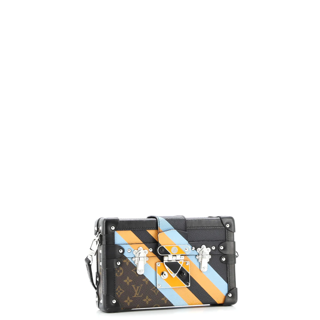 Petite Malle Handbag Limited Edition Monogram Canvas - Deep Luxury
