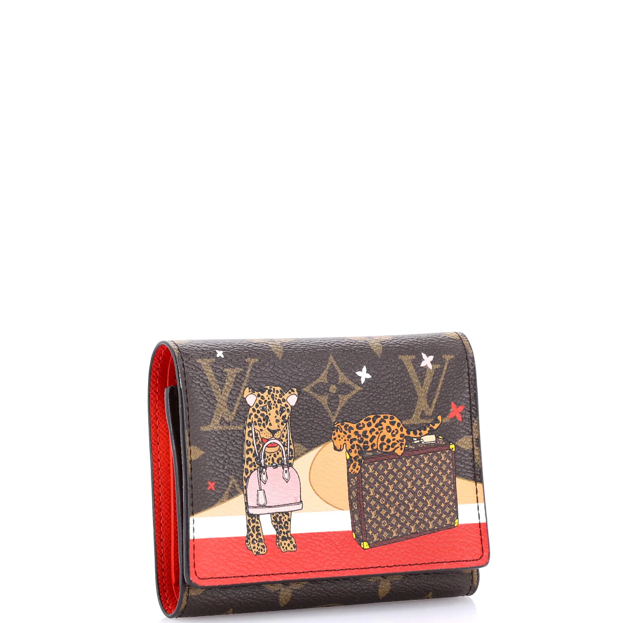 Victorine Wallet Limited Edition Christmas Animation Monogram Canvas - Deep Luxury