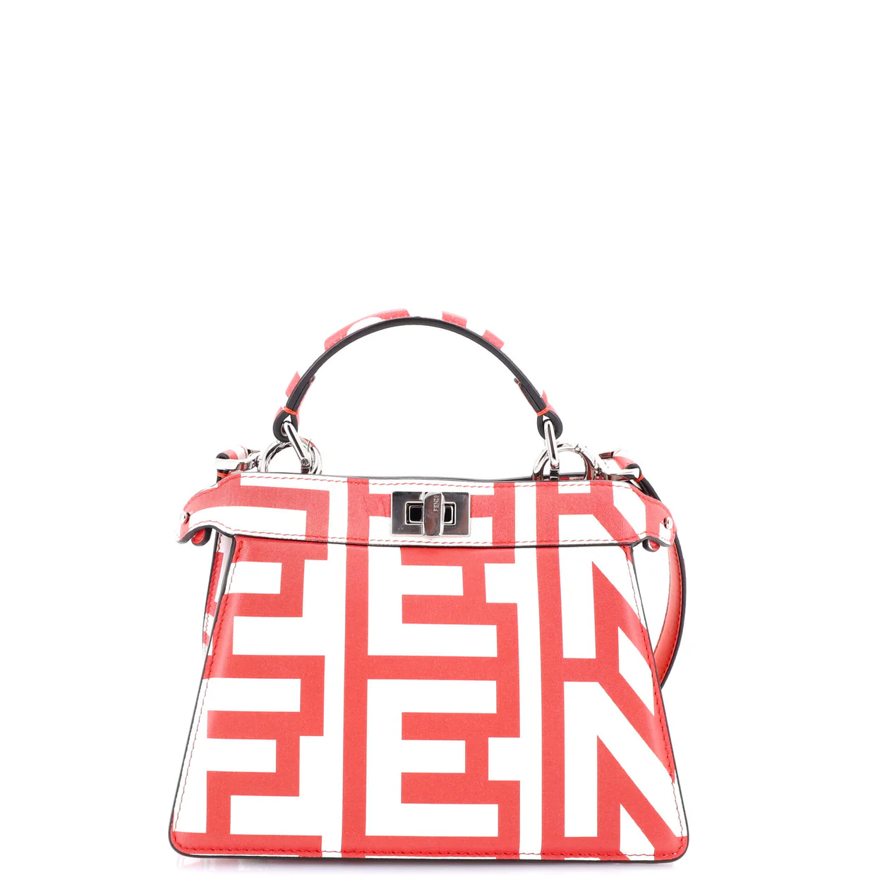 x Marc Jacobs Peekaboo ISeeU Bag Printed Leather Petite - Deep Luxury