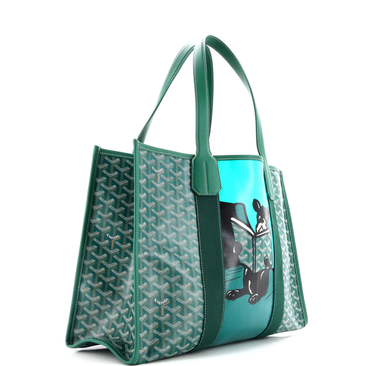 Villette Tote Printed Coated Canvas MM - Deep Luxury