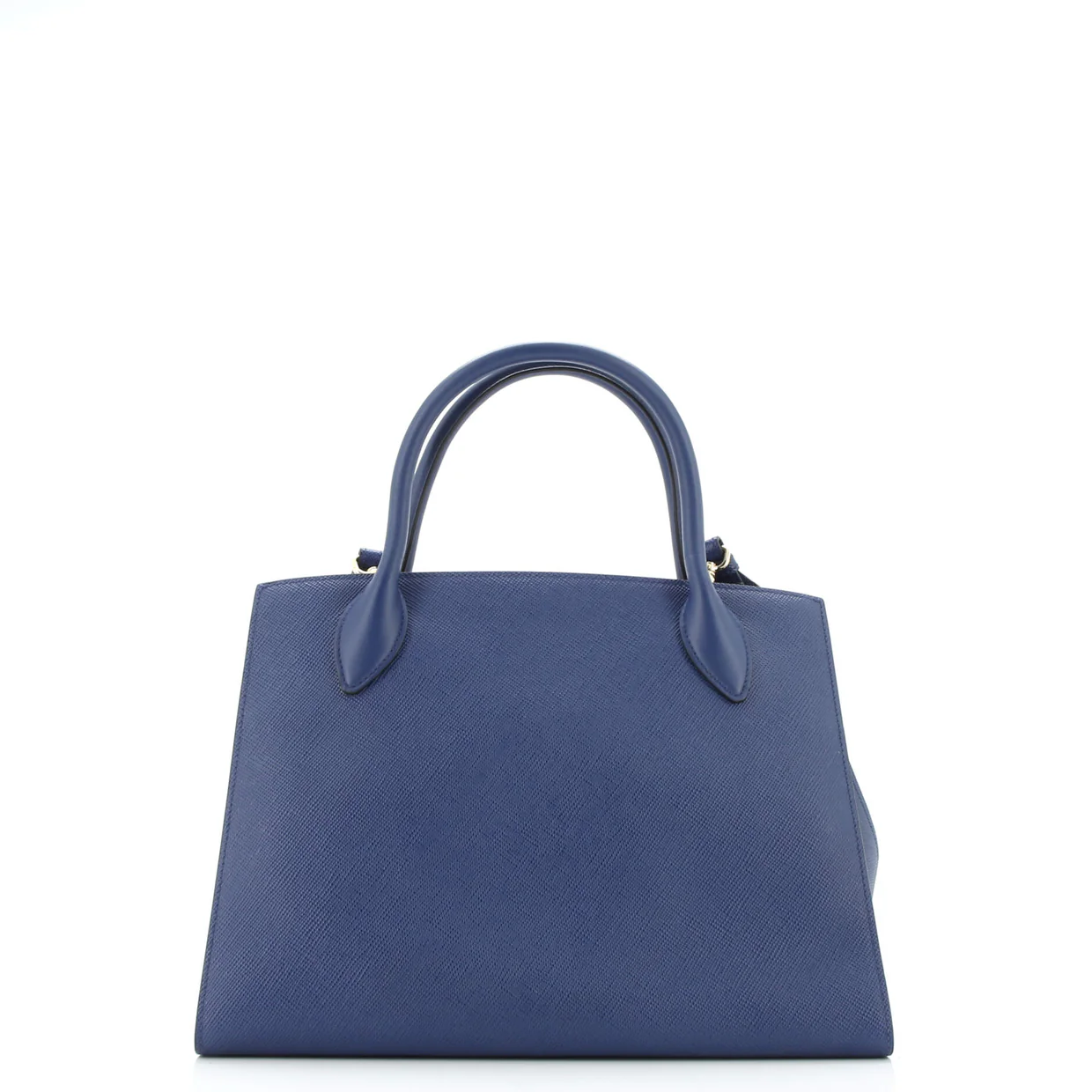 Monochrome Tote Saffiano with City Calf Medium - Deep Luxury