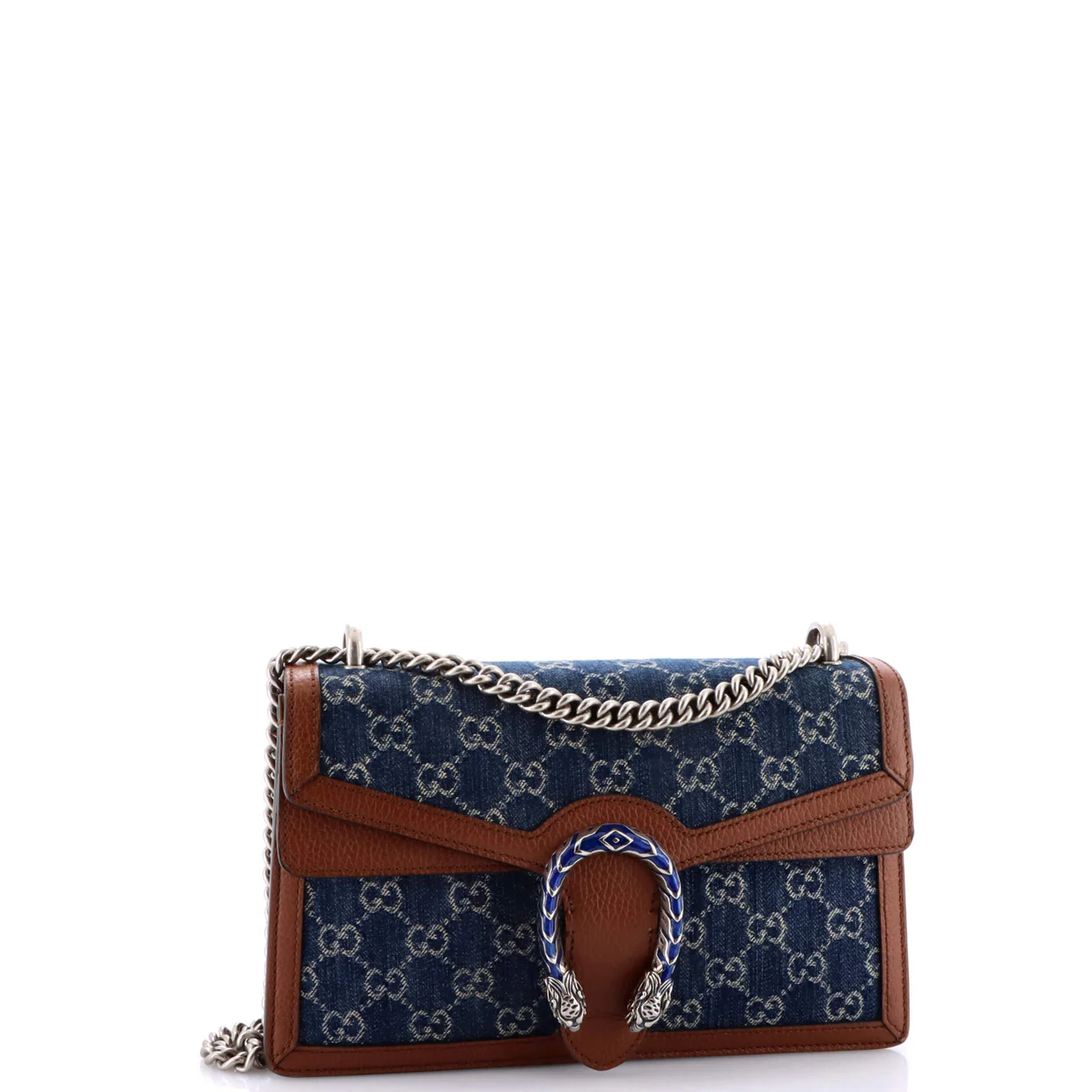Dionysus Bag GG Denim Small - Deep Luxury