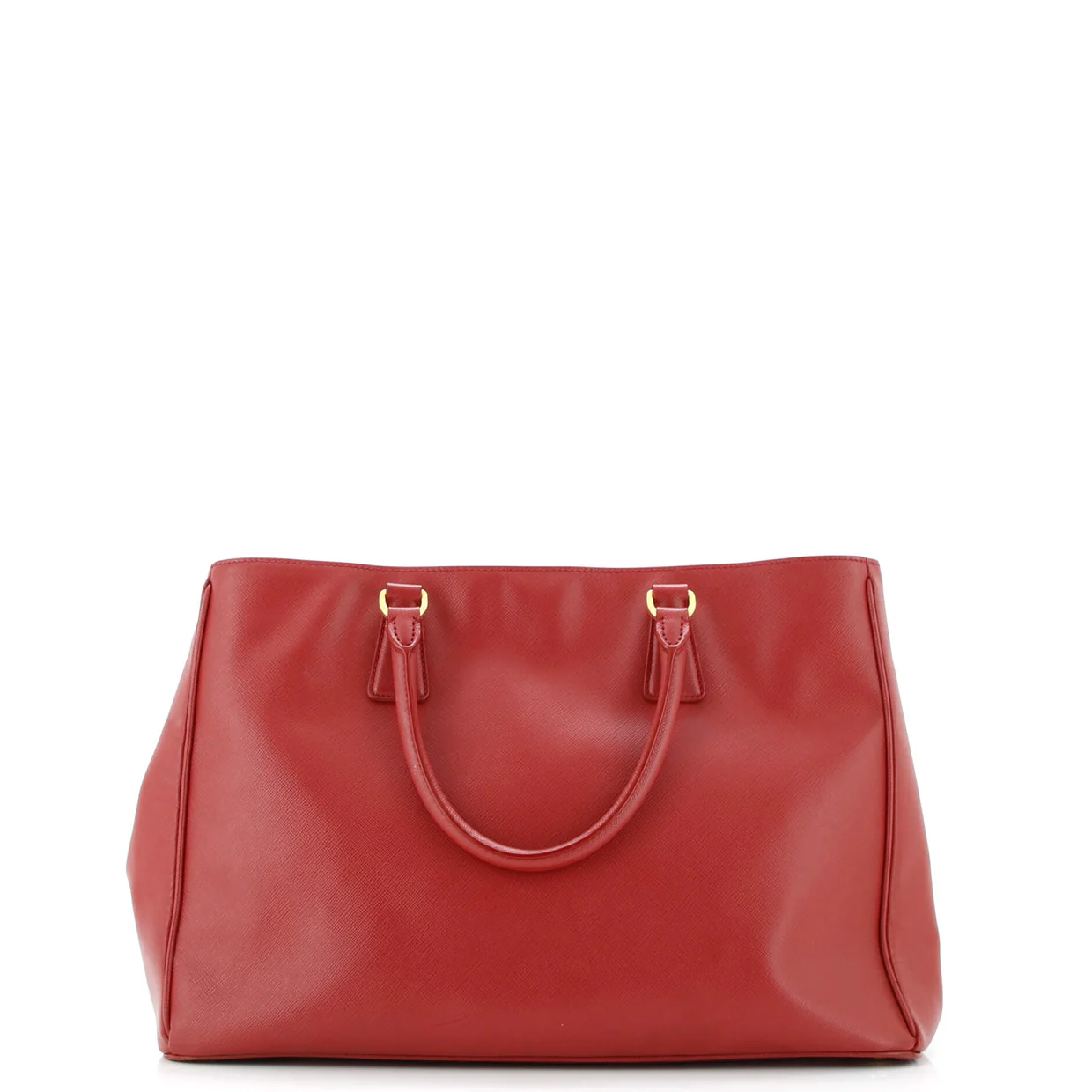 Lux Open Tote Saffiano Leather Large - Deep Luxury