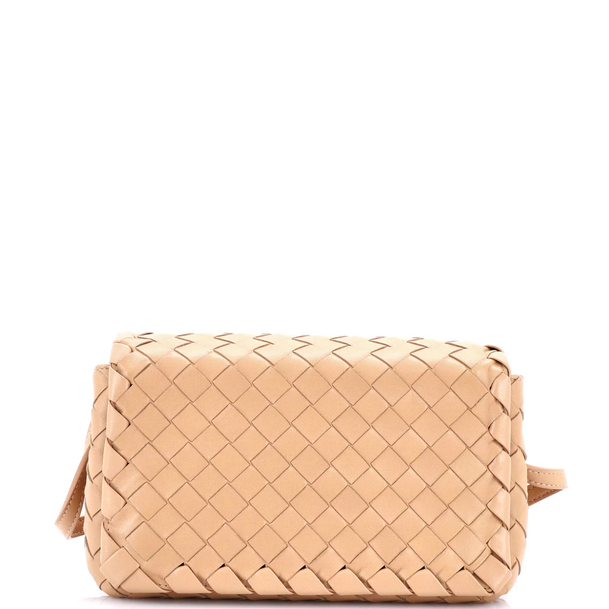 Convertible Flap Shoulder Bag Intrecciato Nappa Small - Deep Luxury
