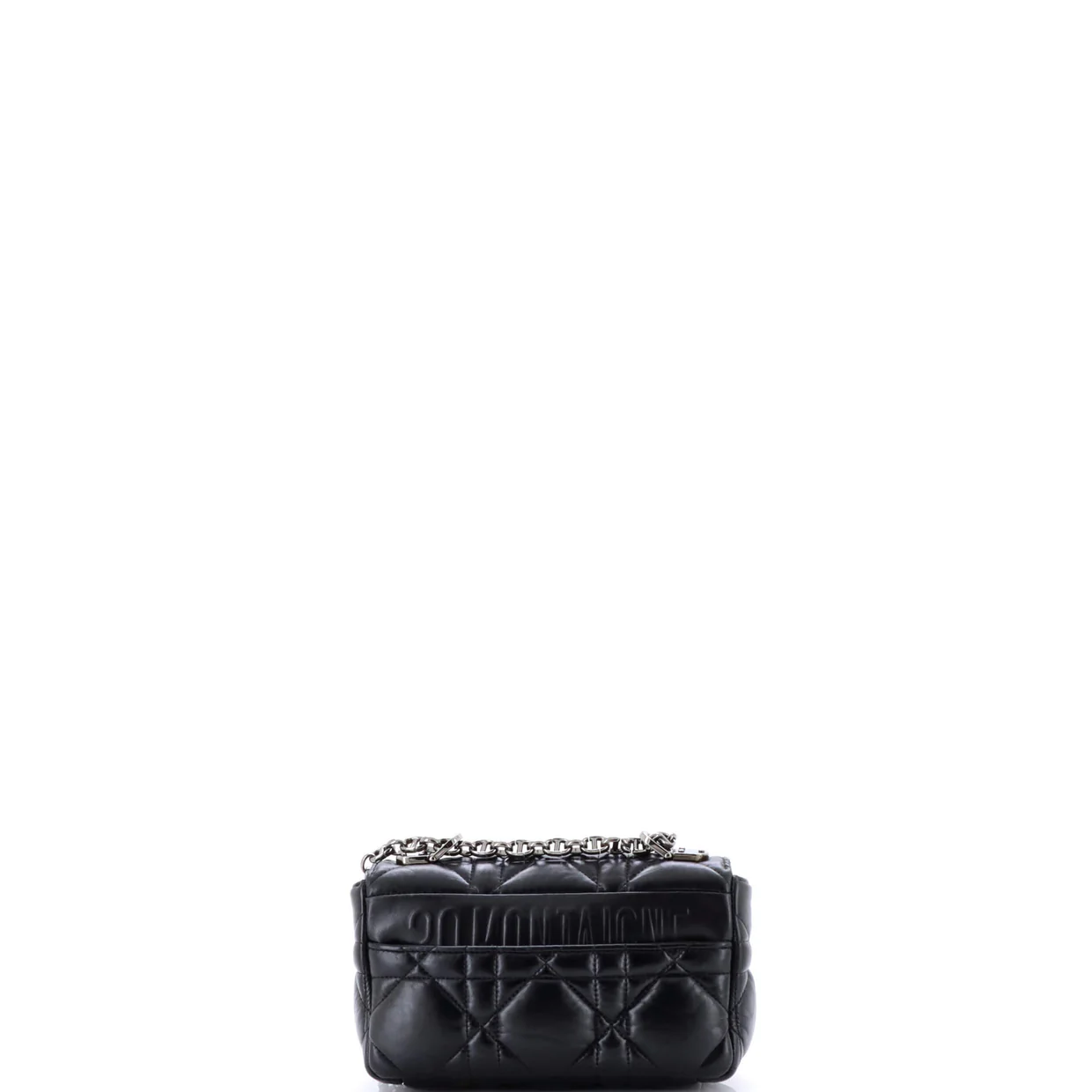 Caro Bag Macrocannage Quilt Calfskin Small - Deep Luxury