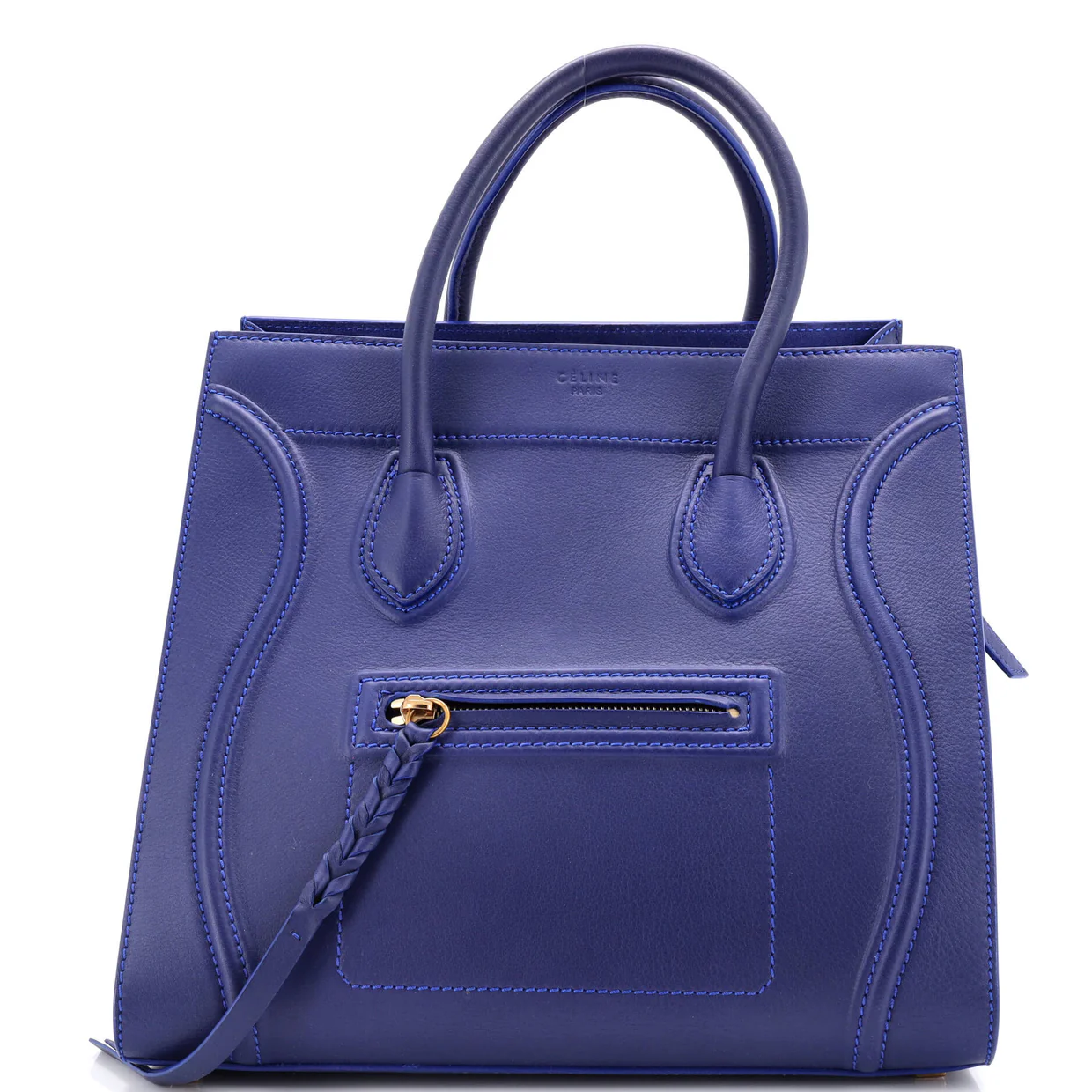 Phantom Bag Smooth Leather Medium - Deep Luxury