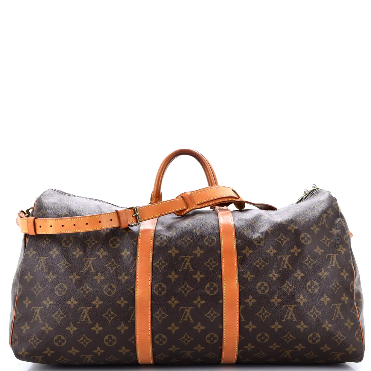 Keepall Bandouliere Bag Monogram Canvas 55 - Deep Luxury