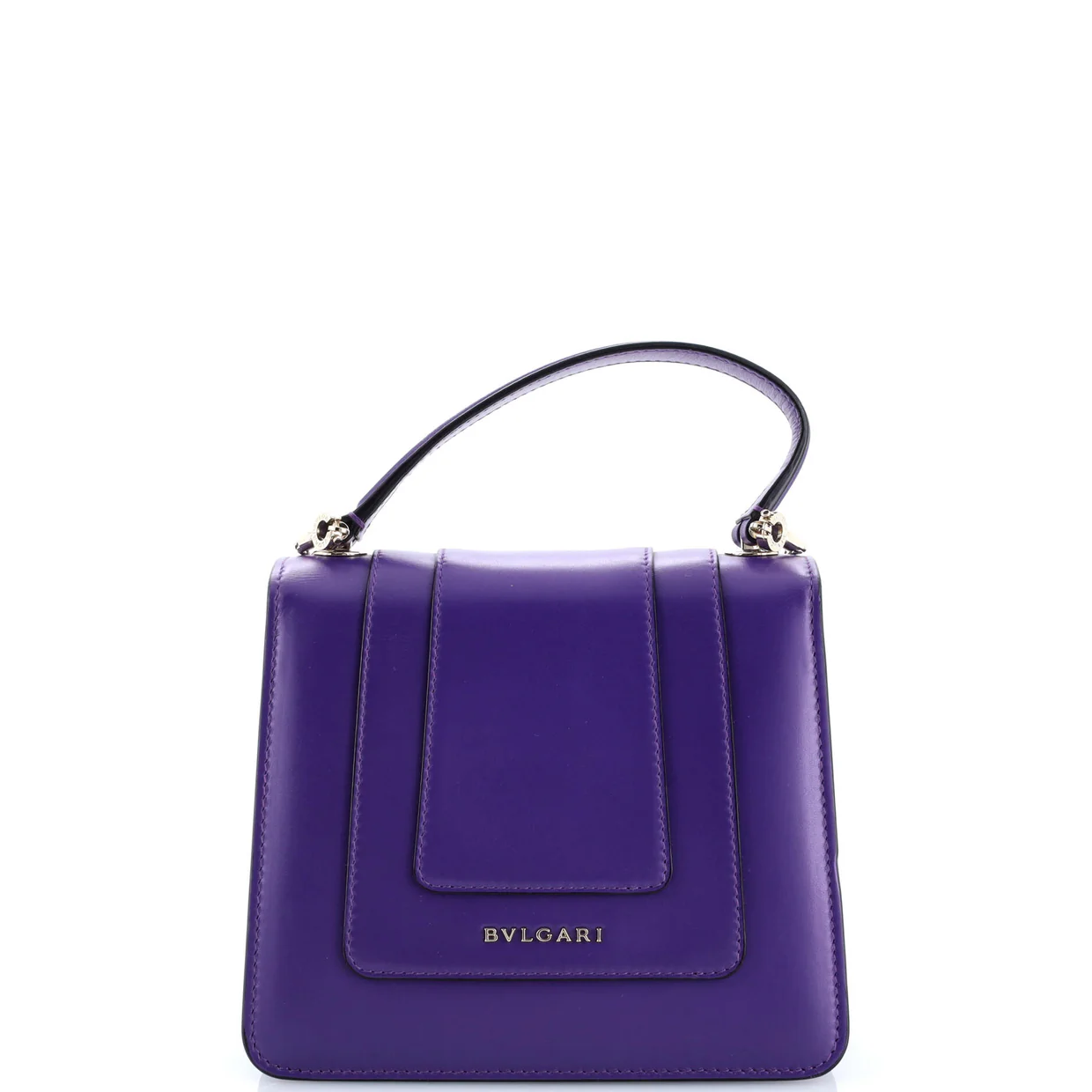 Serpenti Forever Top Handle Bag Leather Small - Deep Luxury