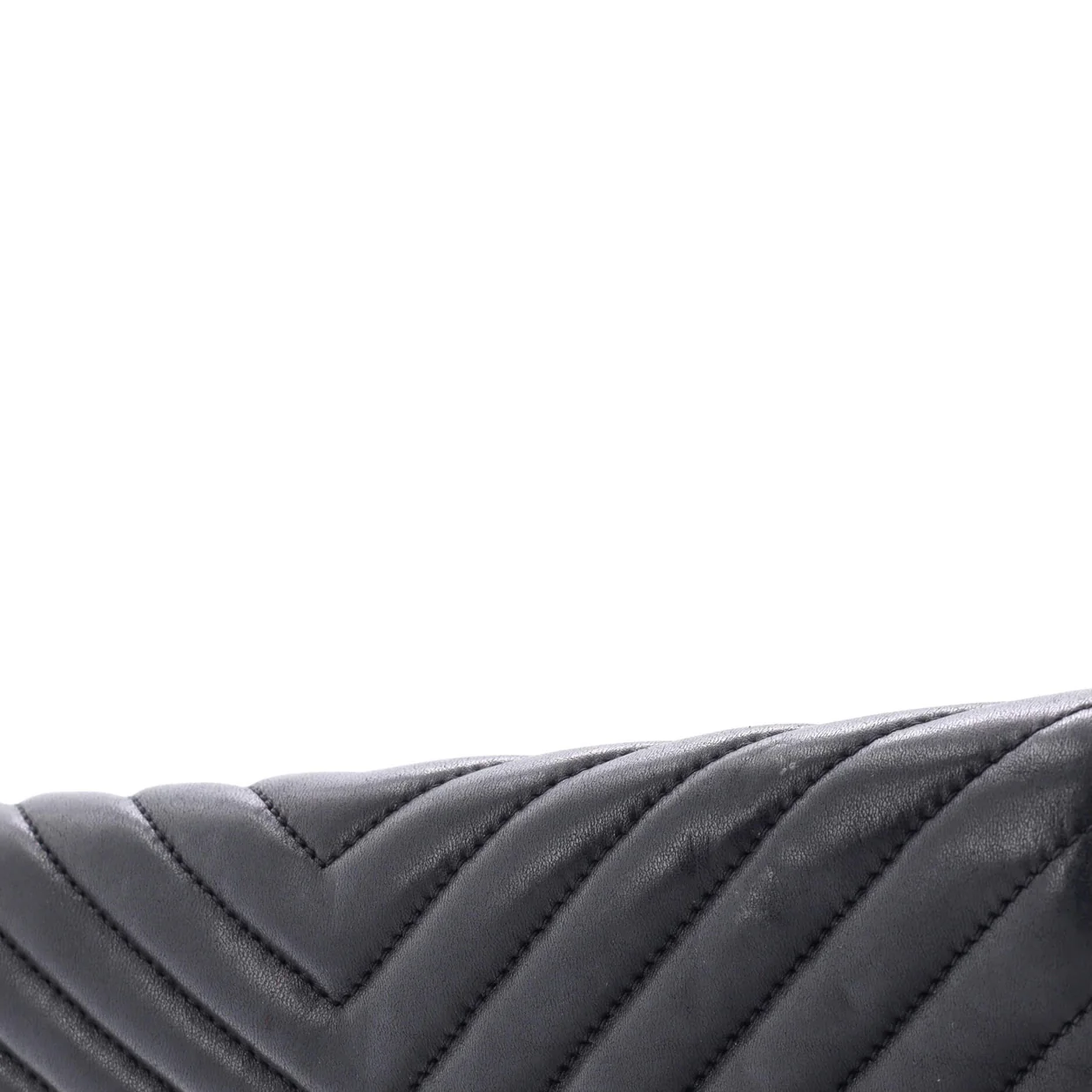 Kate 99 Flap Bag Chevron Leather Medium - Deep Luxury