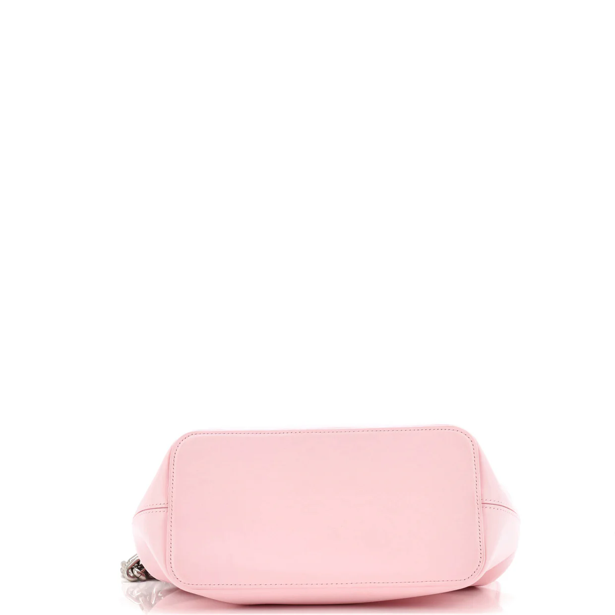 The Peak Chain Shoulder Bag Leather Mini - Deep Luxury