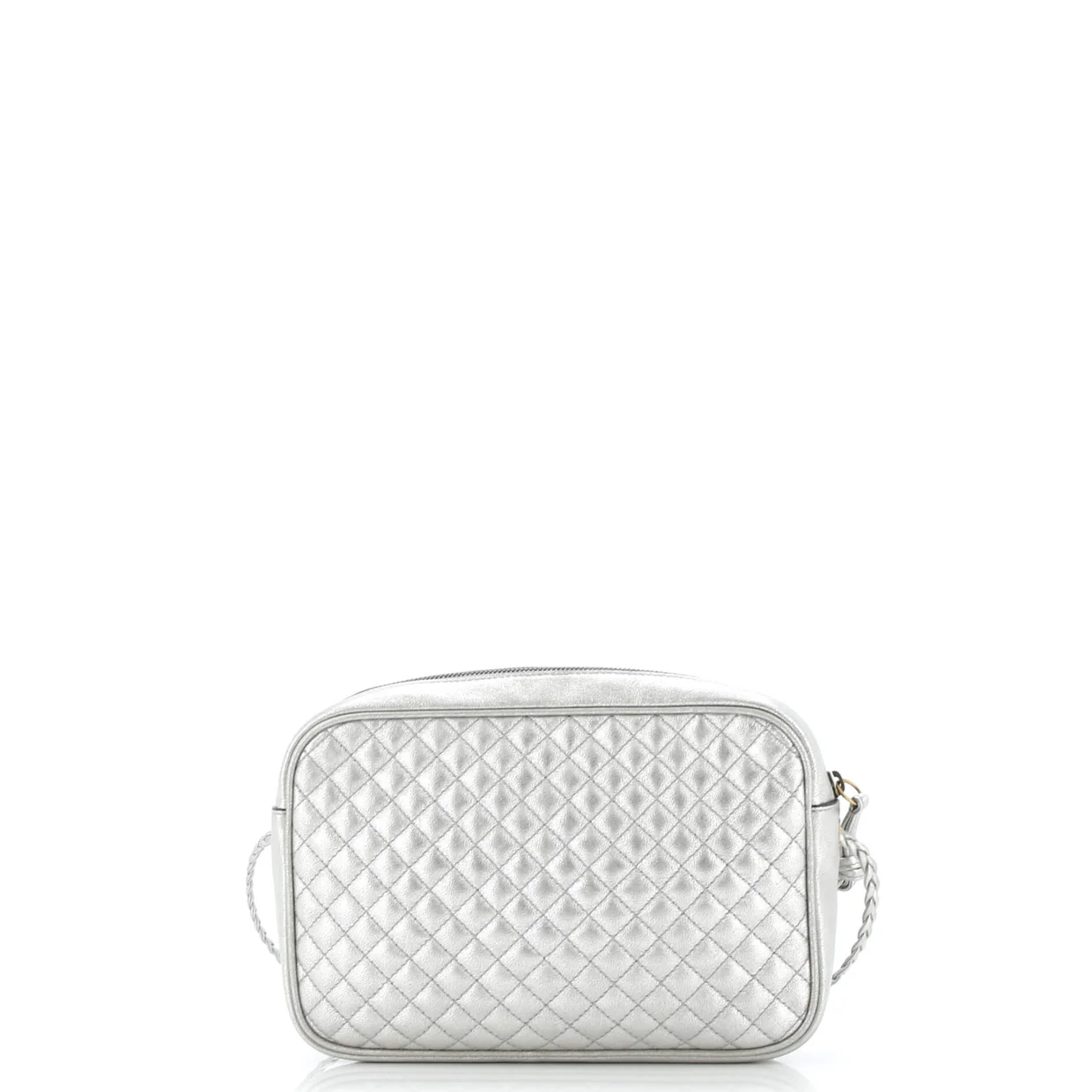 Trapuntata Camera Bag Quilted Leather Small - Deep Luxury