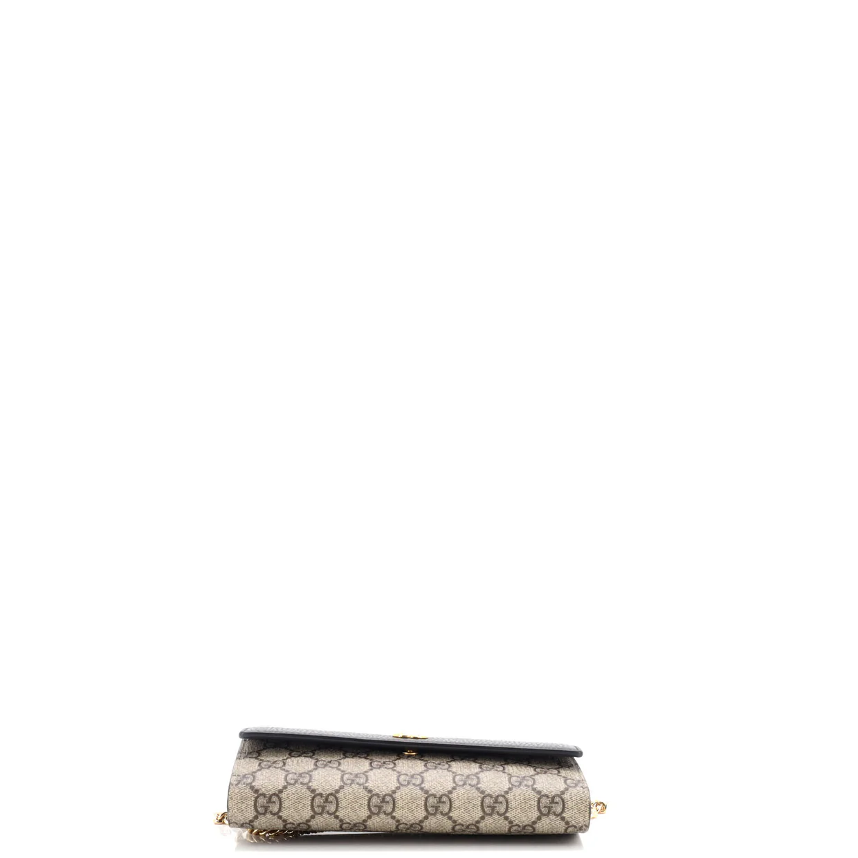 GG Marmont Continental Chain Wallet GG Coated Canvas and Leather - Deep Luxury