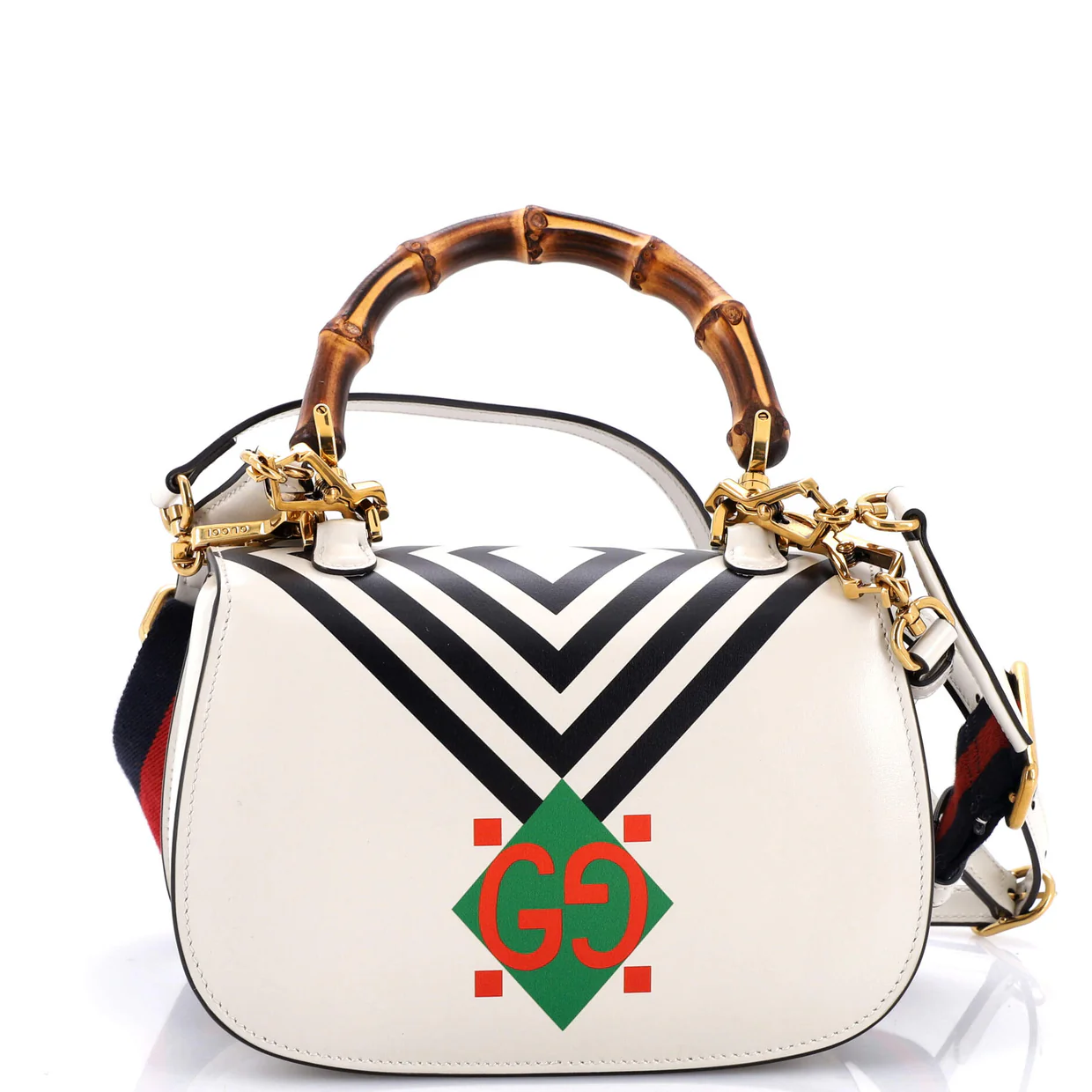 Bamboo 1947 Top Handle Bag Leather Small - Deep Luxury