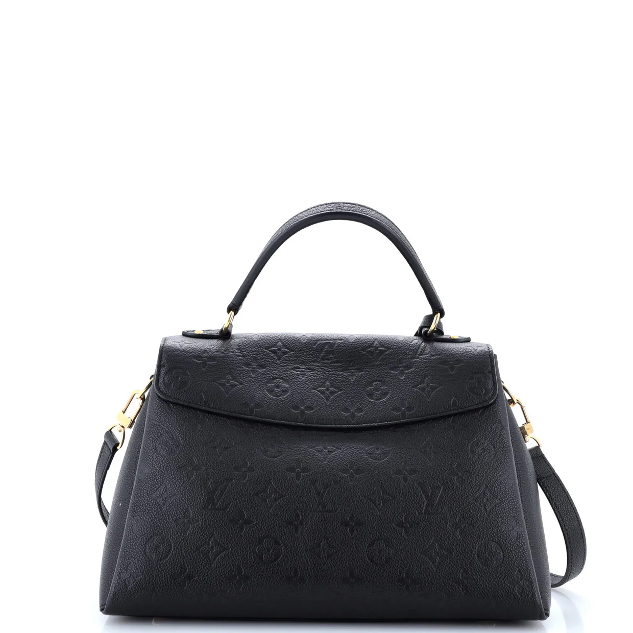 Georges Handbag Monogram Empreinte Leather MM - Deep Luxury