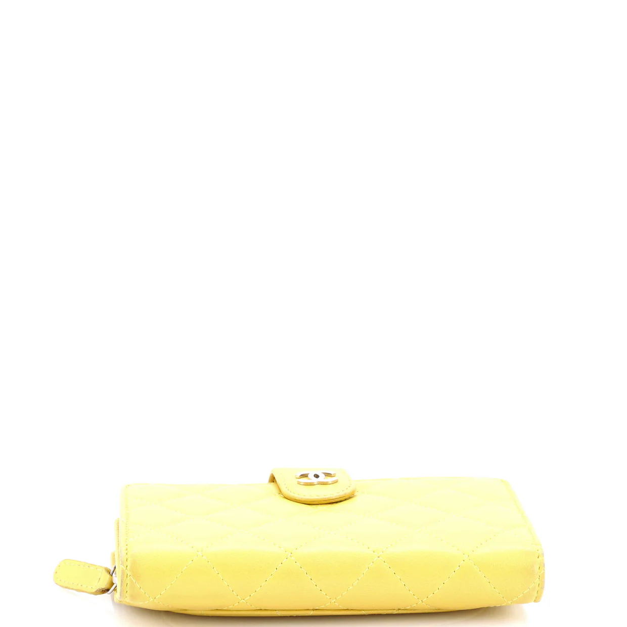 CC French Wallet Quilted Lambskin - Deep Luxury