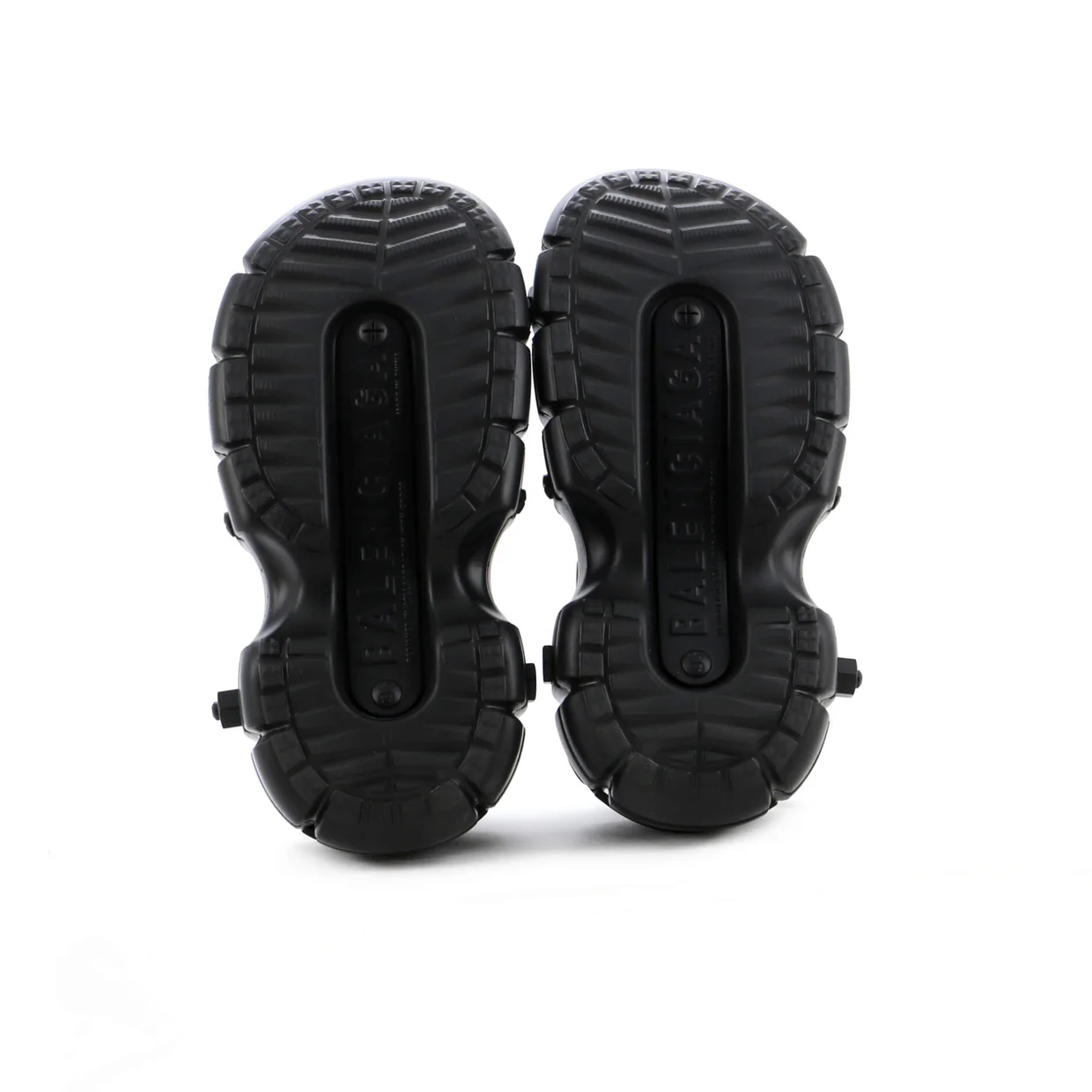 x Crocs Hardcrocs Platform Sandals Rubber - Deep Luxury