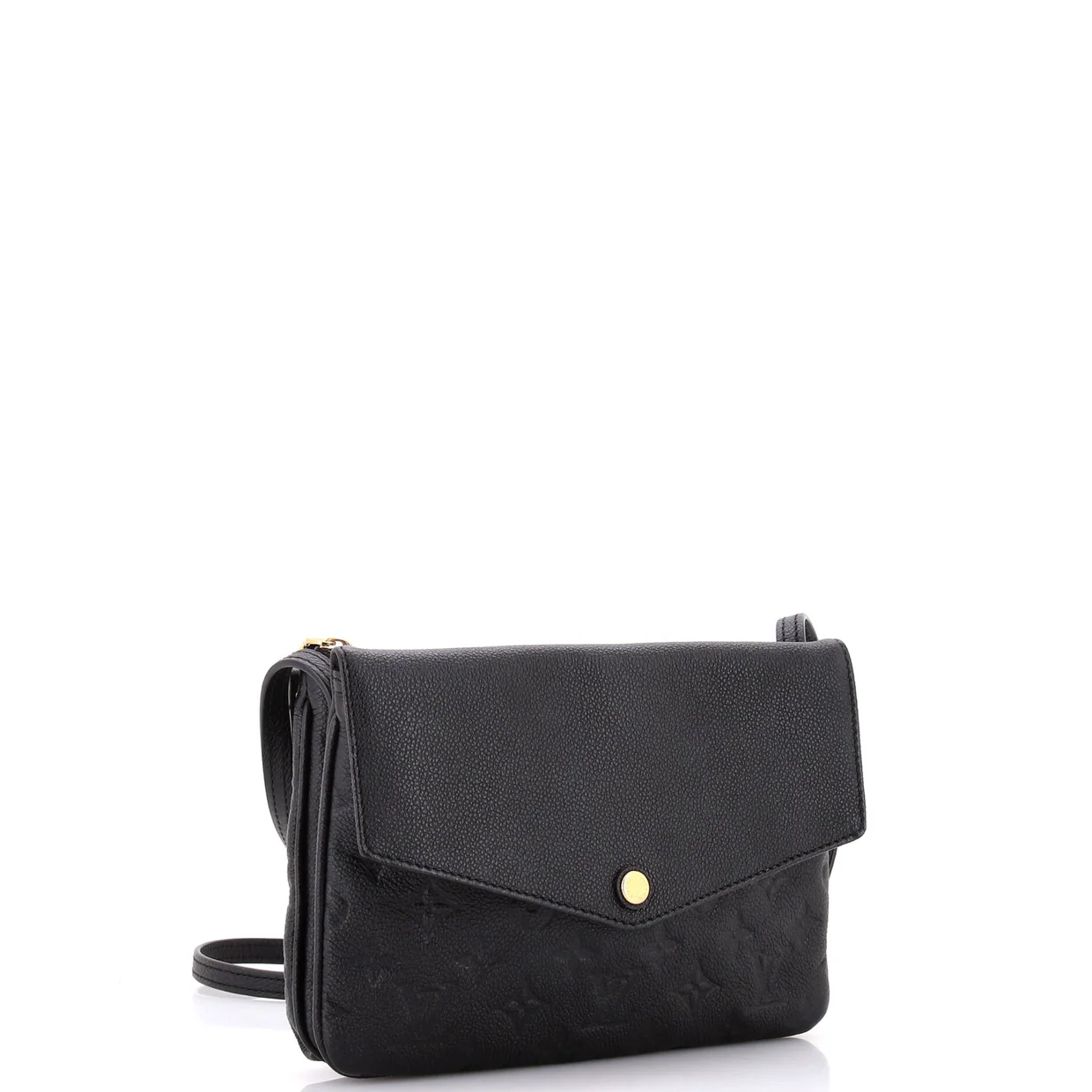 Twice Handbag Monogram Empreinte Leather - Deep Luxury
