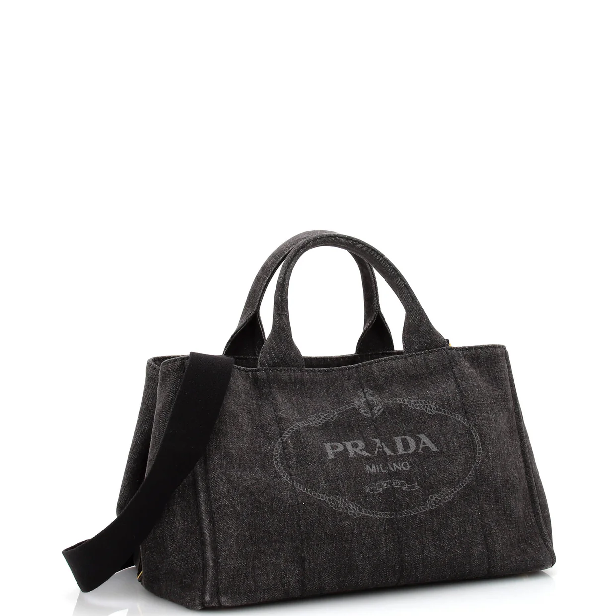 Canapa Convertible Tote Denim Medium - Deep Luxury
