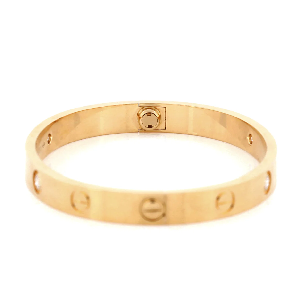 Love 4 Diamond Bracelet 18K Yellow Gold with Diamonds - Deep Luxury