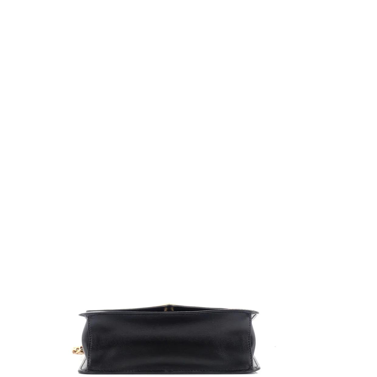 Envelope Flap Chain Shoulder bag Saffiano Leather Small - Deep Luxury