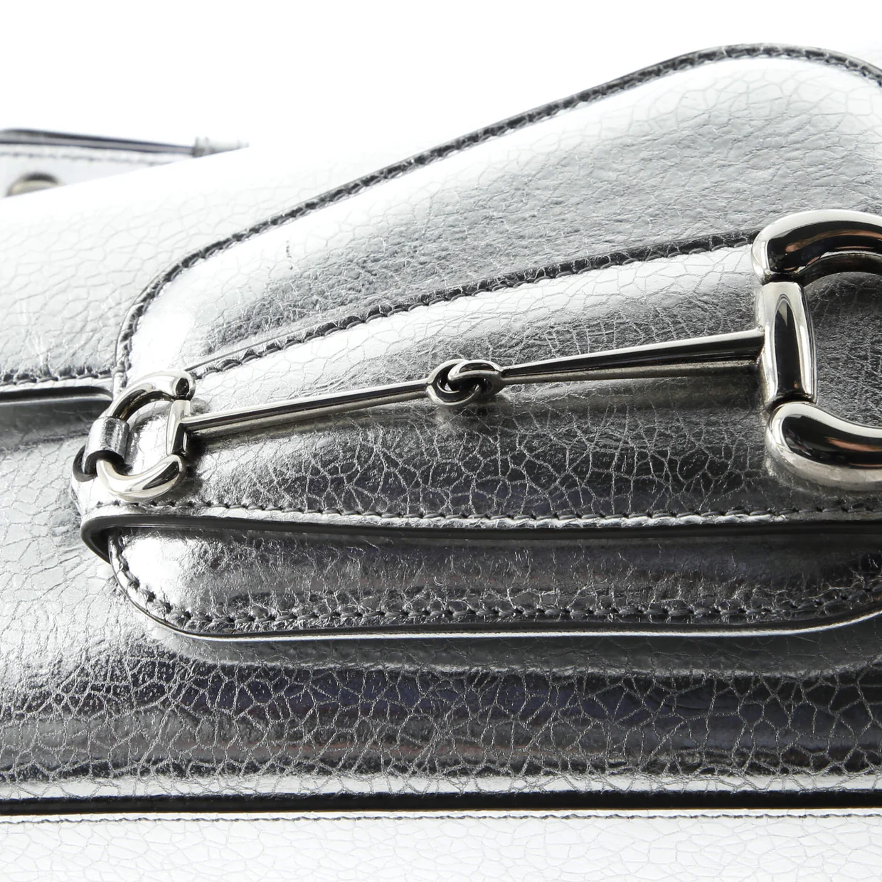 Horsebit 1955 Asymmetric Shoulder Bag Leather Small - Deep Luxury