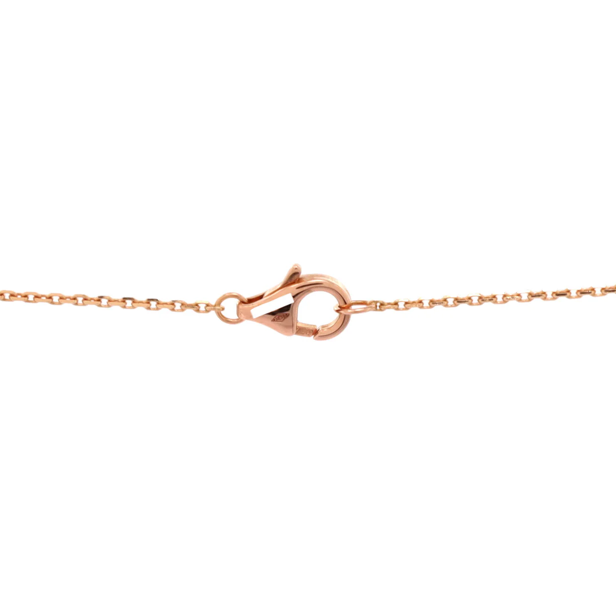 Amulette de Cartier Station Long Necklace 18K Rose Gold with Onyx and Diamonds - Deep Luxury