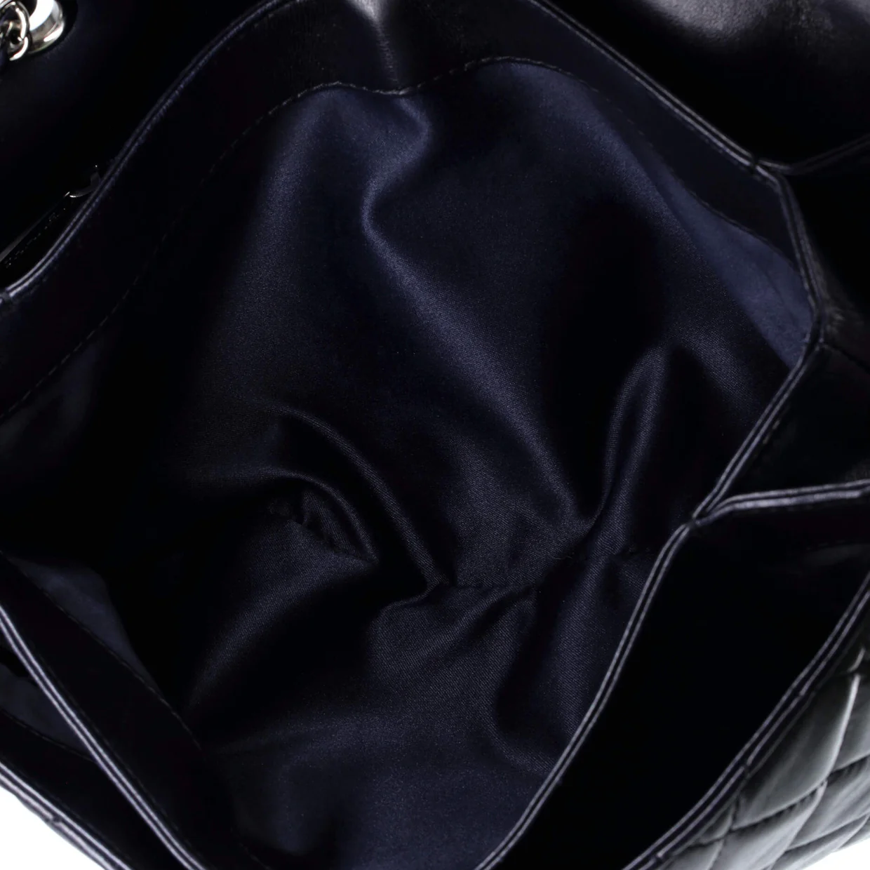 3 Flap Bag NM Quilted Lambskin Jumbo - Deep Luxury