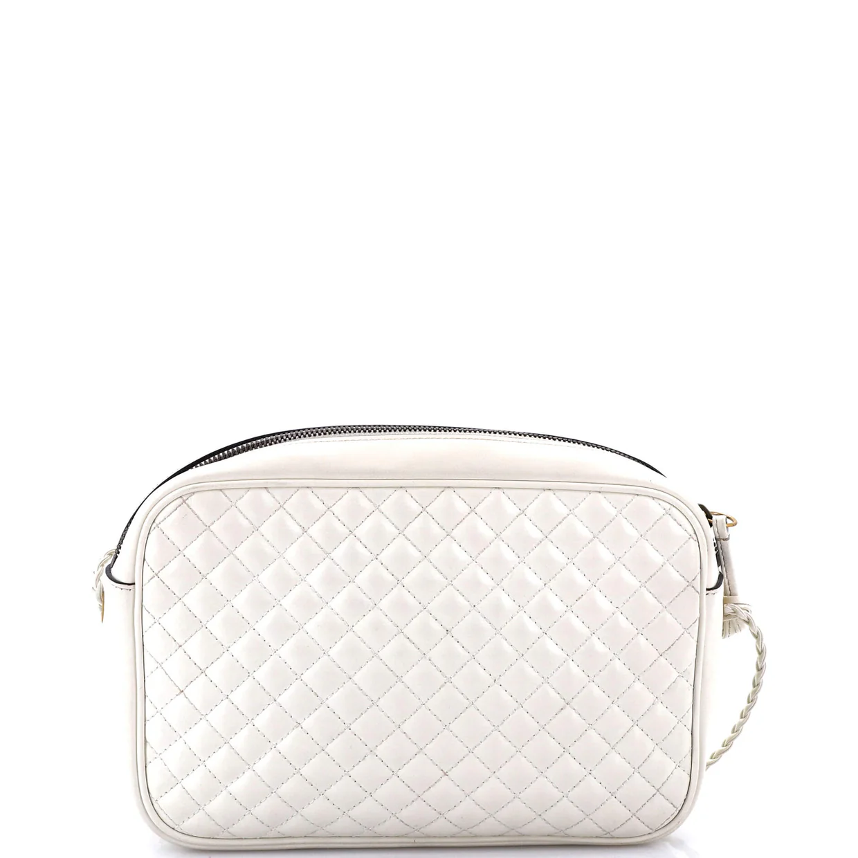 Trapuntata Camera Bag Quilted Leather Small - Deep Luxury