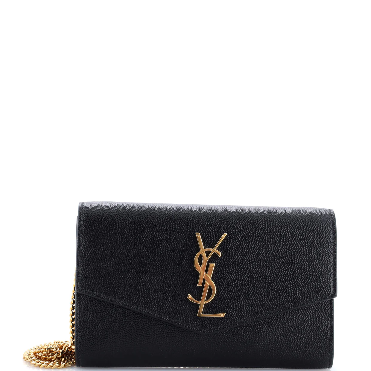 Uptown Chain Wallet Leather - Deep Luxury