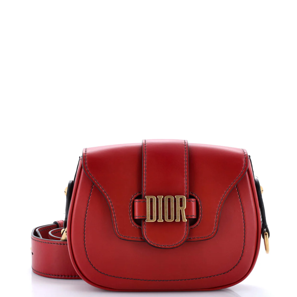 D-Fence Saddle Bag Leather Mini - Deep Luxury