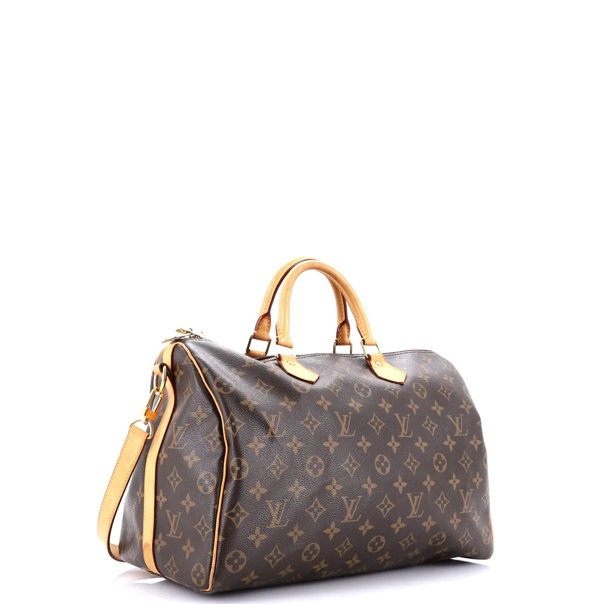 Speedy Bandouliere Bag Monogram Canvas 35 - Deep Luxury