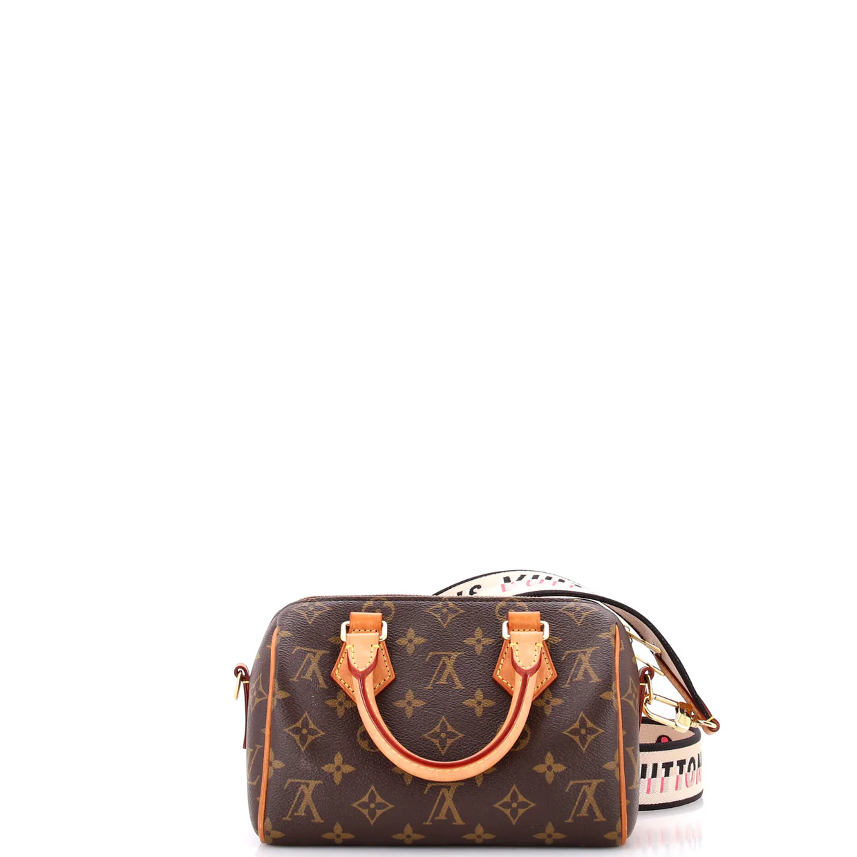 Speedy Bandouliere Bag Monogram Canvas 20 - Deep Luxury