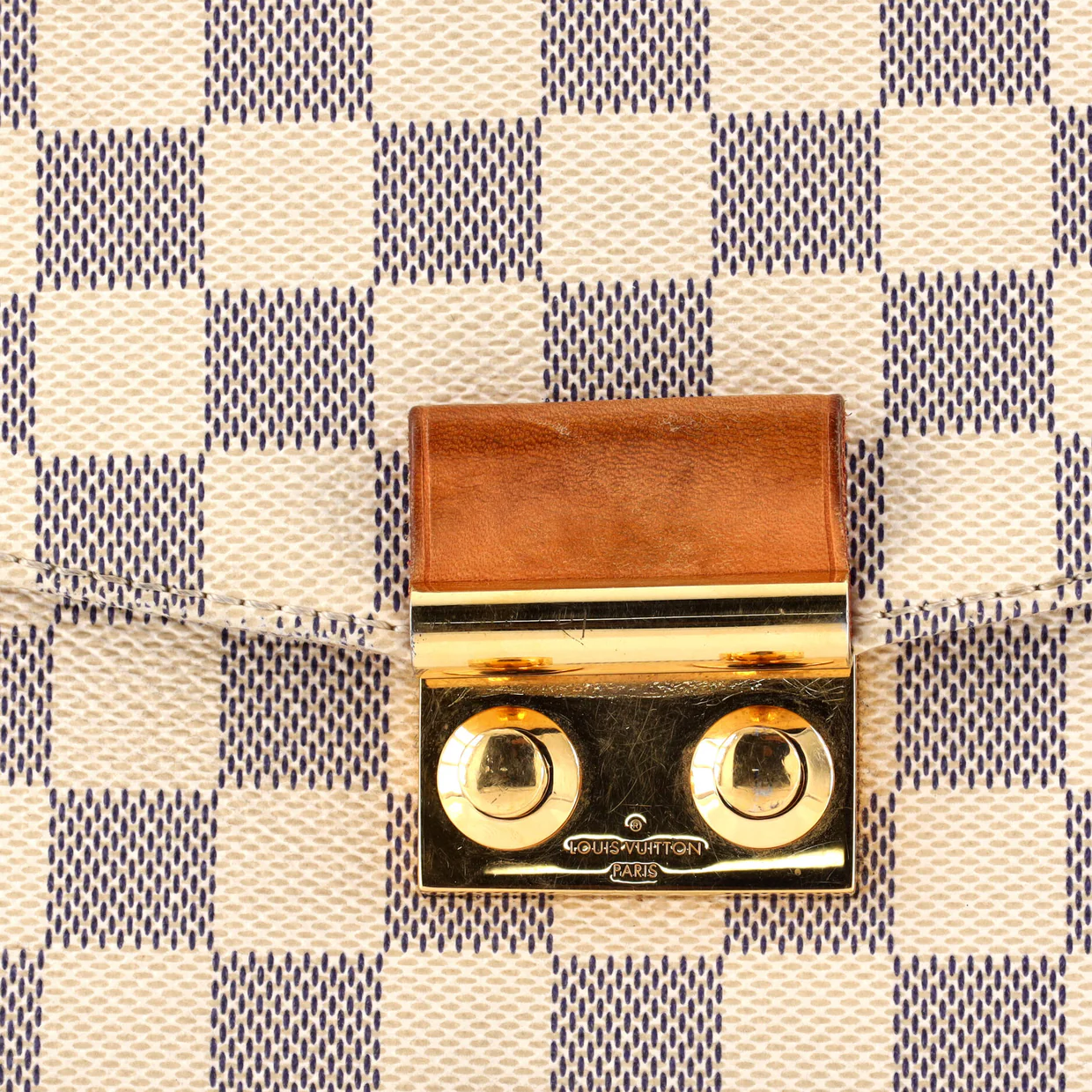 Croisette Handbag Damier - Deep Luxury